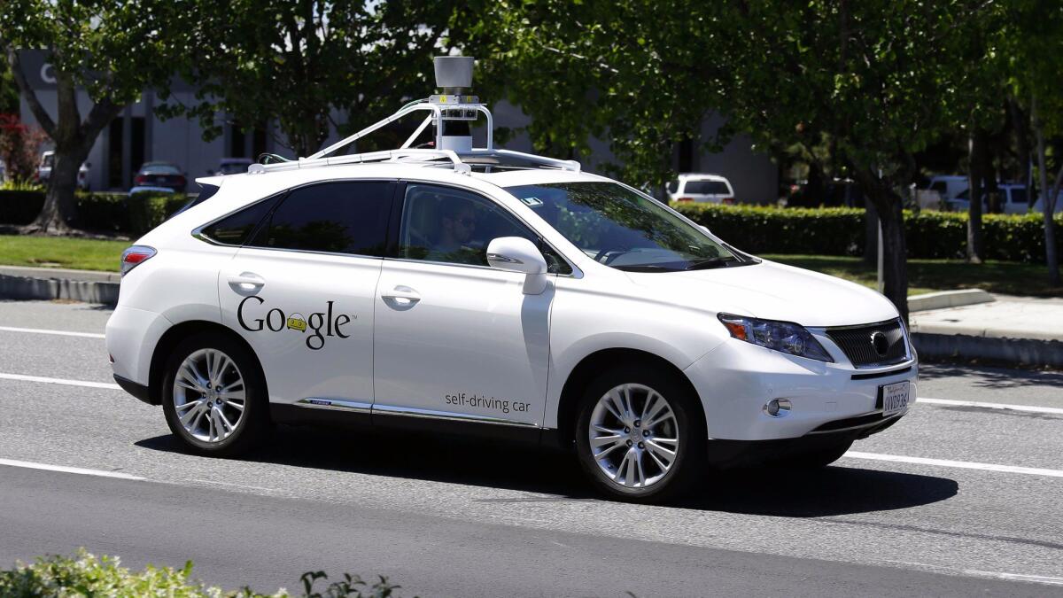 Google has not yet released to the general public its self-driving vehicles.