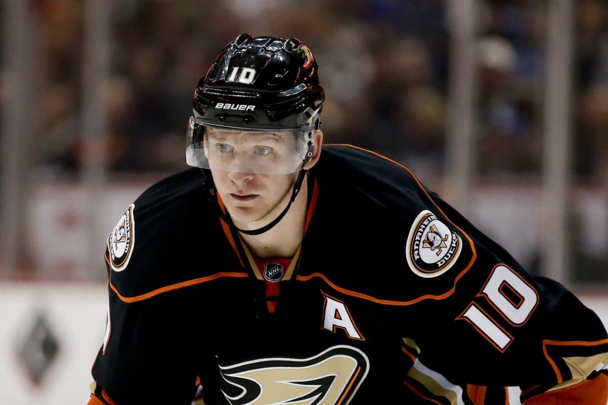 Ducks right wing Corey Perry leads the NHL with 11 goals.