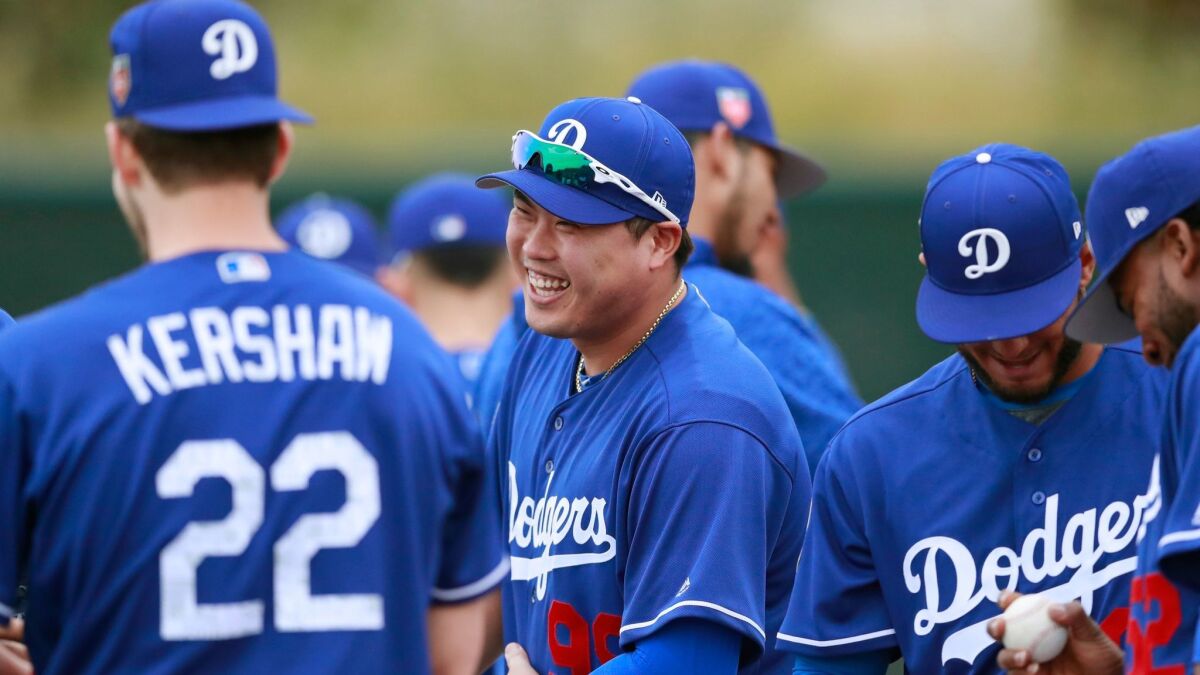 Clayton Kershaw and Hyun-Jin Ryu will again be two key pieces of the Dodger rotation.