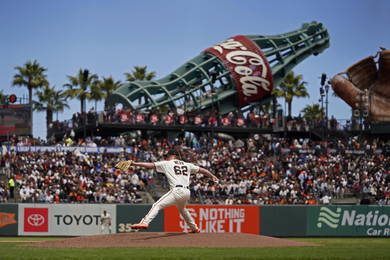 Logan Webb overcomes shaky start for a 10-strikeout, complete-game win as  Giants beat Rockies 1-0 
