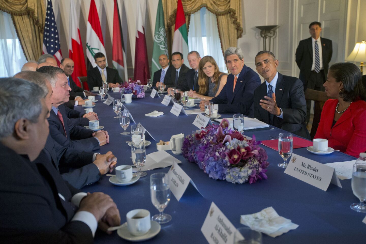 Meeting with Arab nations