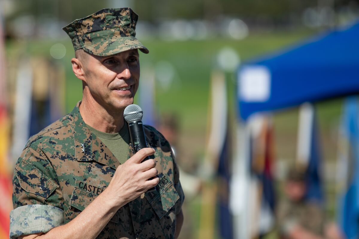 U.S. Marine Corps Maj. Gen. Robert F. Castellvi
