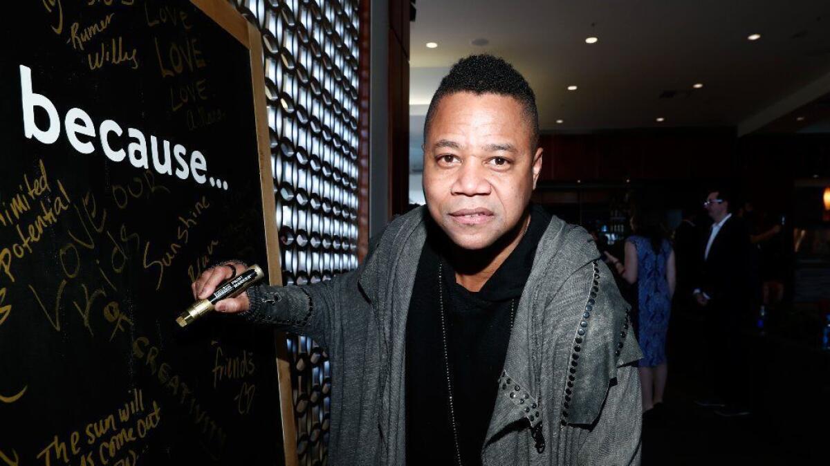 Actor Cuba Gooding Jr. is one of the celebrity guests to attend the Gold Meets Golden event on Jan. 7.