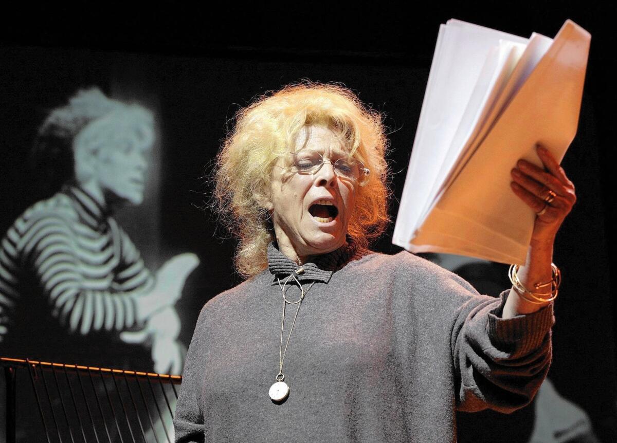 British actress Billie Whitelaw, shown here in 2006, collaborated closely with Irish playwright Samuel Beckett and appeared on stage and screen for decades. She died in a London nursing home at the age of 82.