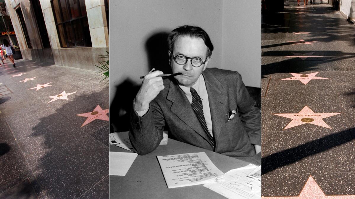 Raymond Chandler will get a star on the Hollywood Walk of Fame