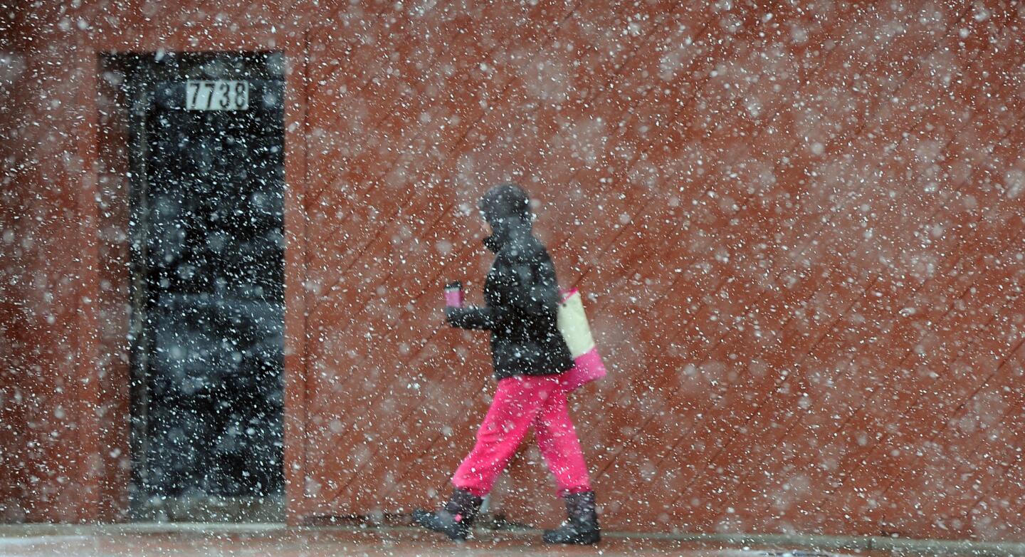 February snow