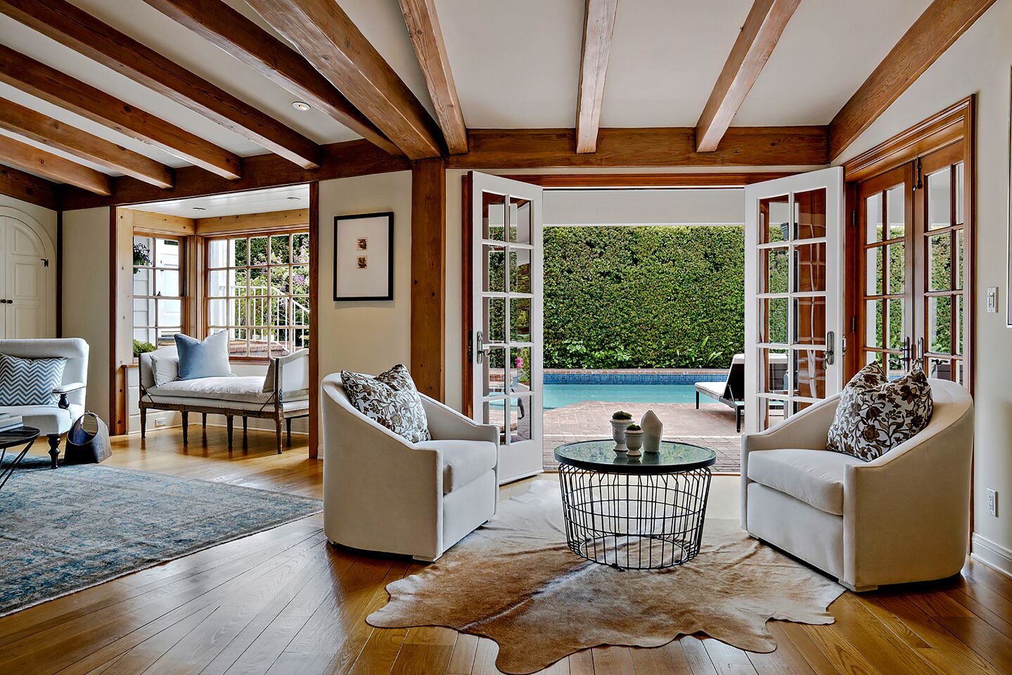 The Country Colonial-style home was once owned by actress Maud Adams.
