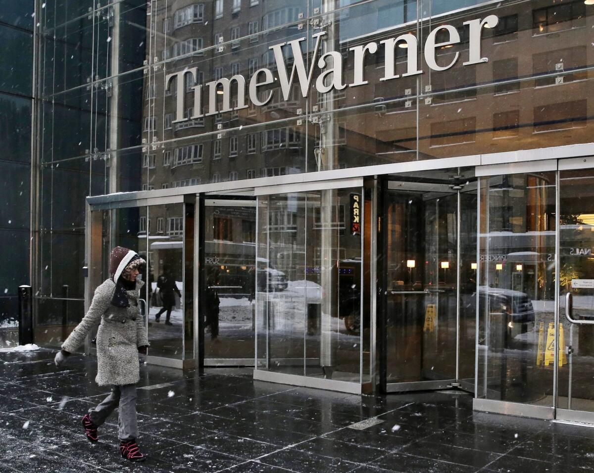 Time Warner Center in New York. Time Warner is among Hollywood's growing opposition to a Georgia bill seen as antigay.