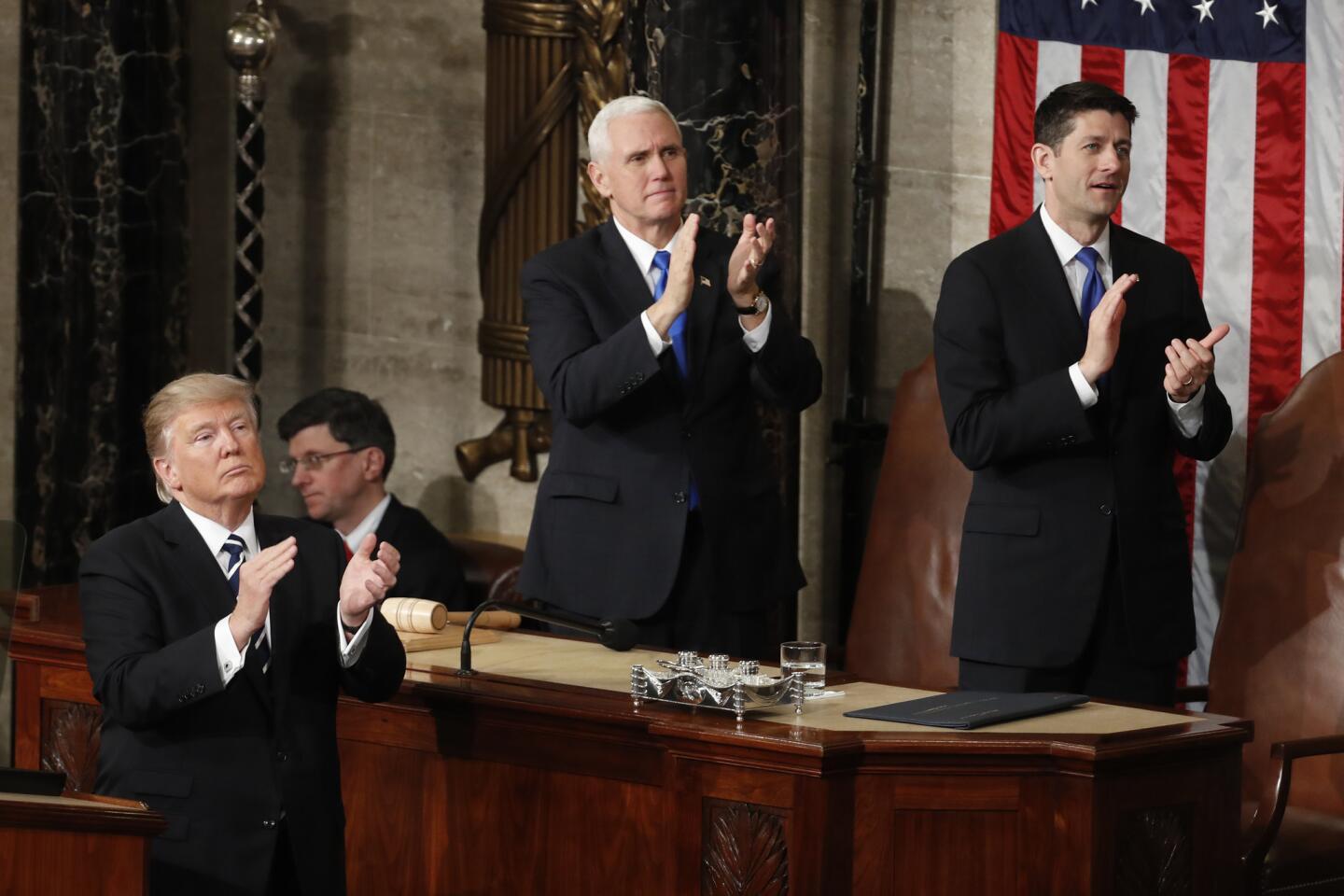 President Trump's first speech to Congress