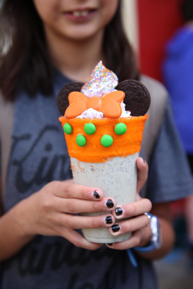 Theme park Halloween food