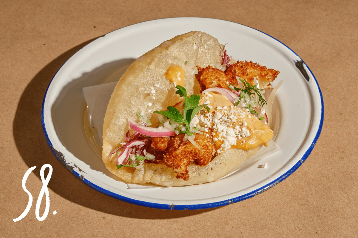  #58: The shrimp puffy taco 