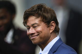 Rep. Shri Thanedar (D-Mich.) smiles