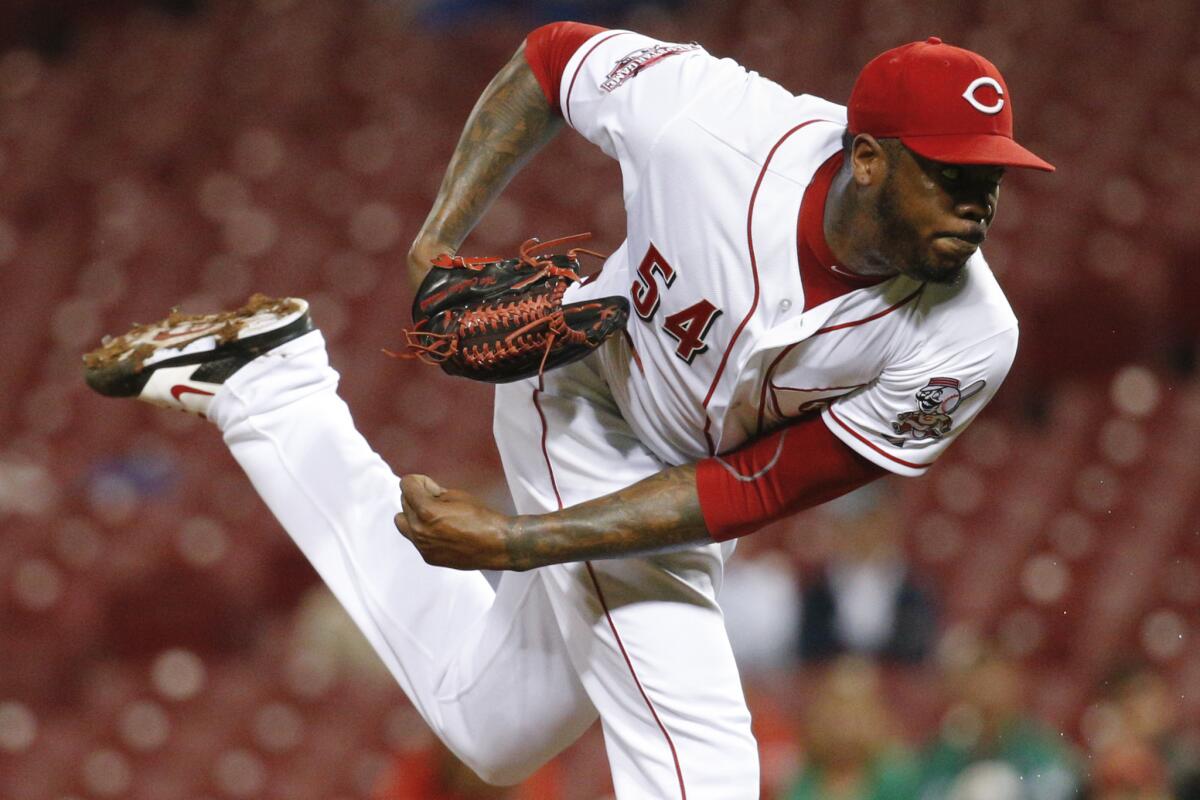 Aroldis Chapman wound up being traded from the Cincinnati Reds to the New York Yankees.