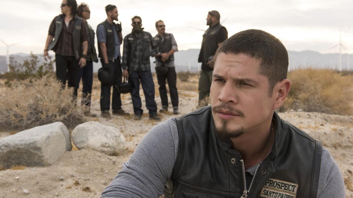 JD Pardo stars as EZ Reyes in a scene from "Mayans M.C.," premiering on Sept. 4.