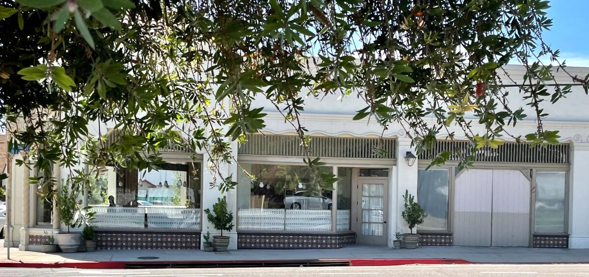 An exterior view of a restaurant in L.A.'s Glassell Park.