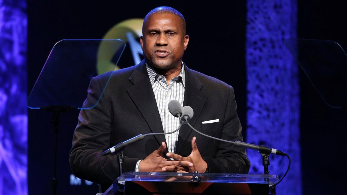 Tavis Smiley appears at the 33rd annual ASCAP Pop Music Awards in Los Angeles on April 27, 2016. PBS says it has suspended distribution of Smiley's talk show after an independent investigation uncovered ???multiple, credible allegations? of misconduct by its host.