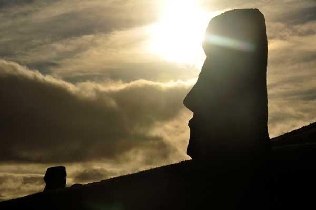 Easter Island's statues are studied on a new episode of the science series "Nova" at 9 p.m. on KOCE.