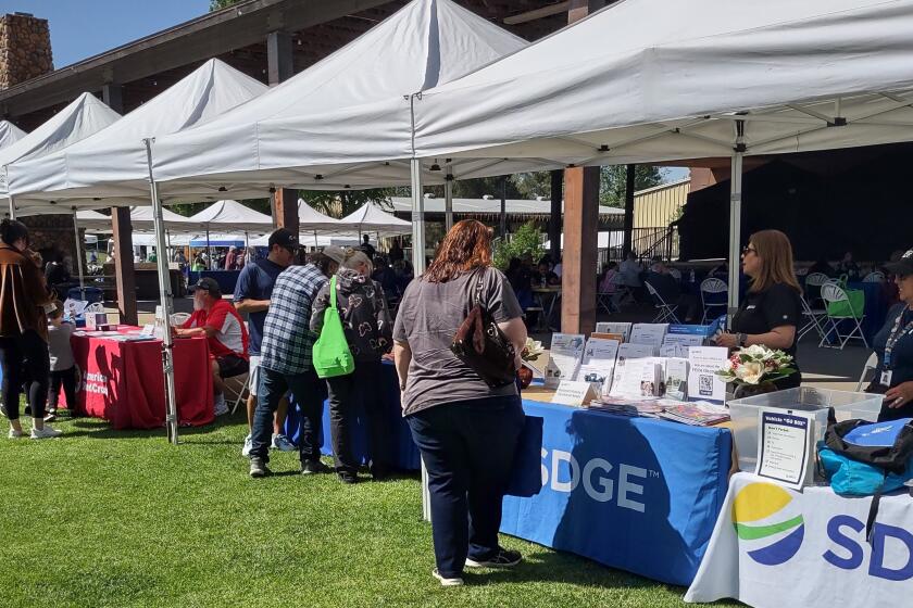 An SDG&E Wildfire Safety Fair was held Saturday, May 18 at the Ramona Outdoor Community Center.