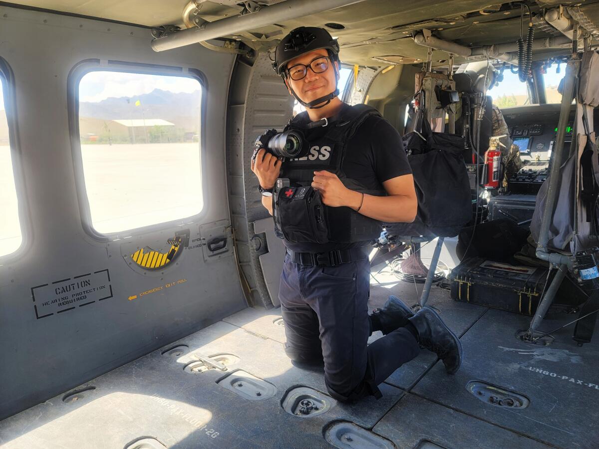 Los Angeles Times foreign correspondent and photojournalist, Marcus Yam