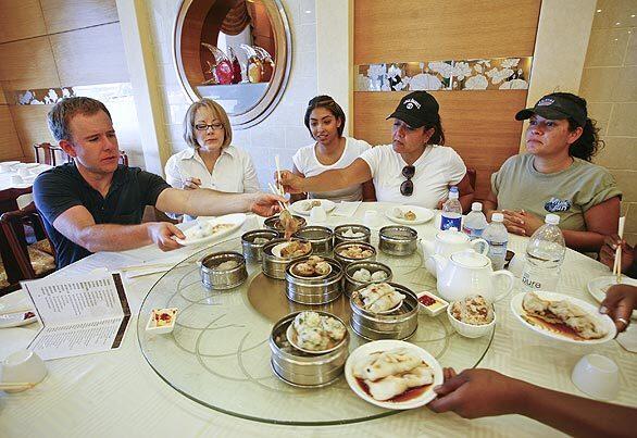 Dim sum at Blue Ocean Seafood Restaurant in Alhambra