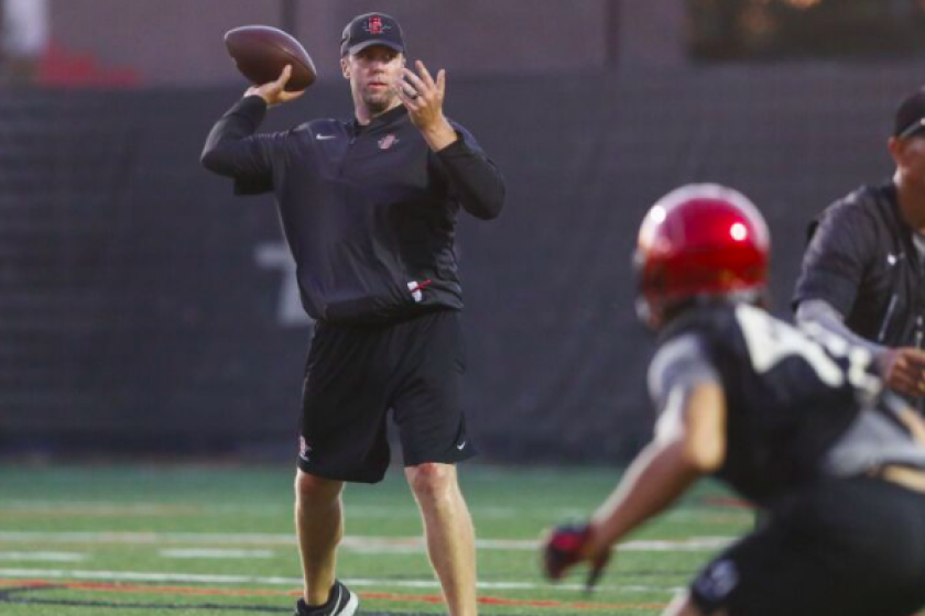 Ryan Lindley returns to San Diego State as quarterbacks coach after serving as a graduate assistant during 2017-18 seasons.