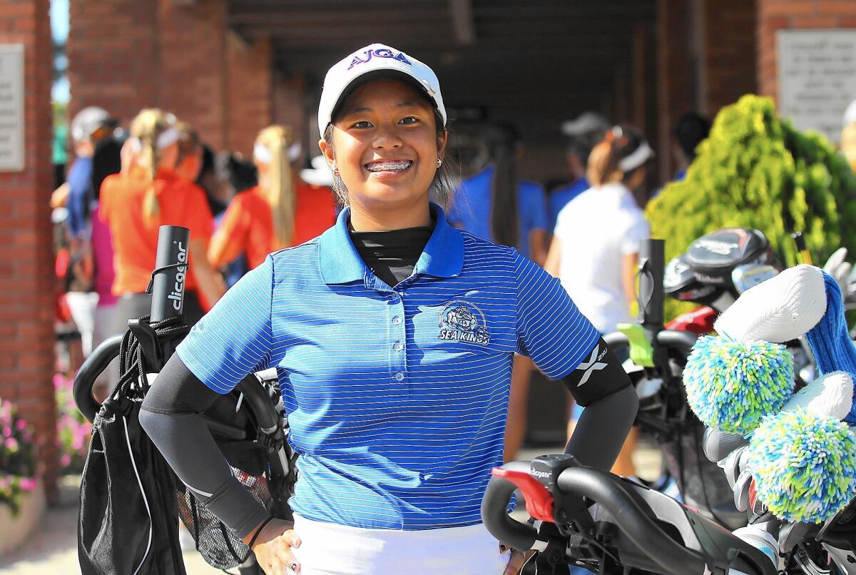 Corona del Mar High junior Alyaa Abdulghany is one three players representing the U.S. at the World Junior Girls Championship in Canada this week.