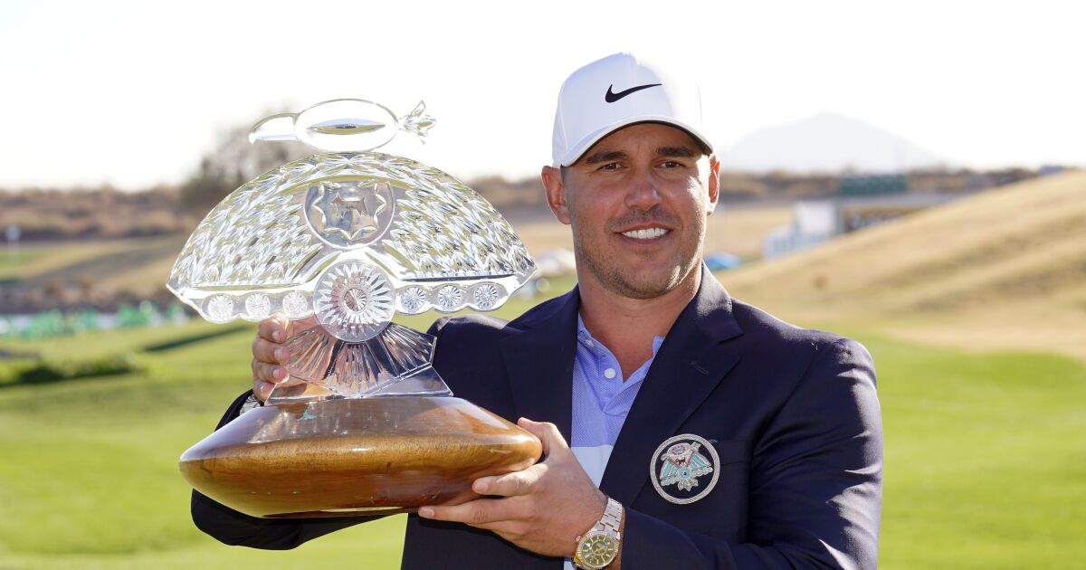 Brooks Koepka rallies to win PGA Phoenix Open Los Angeles Times