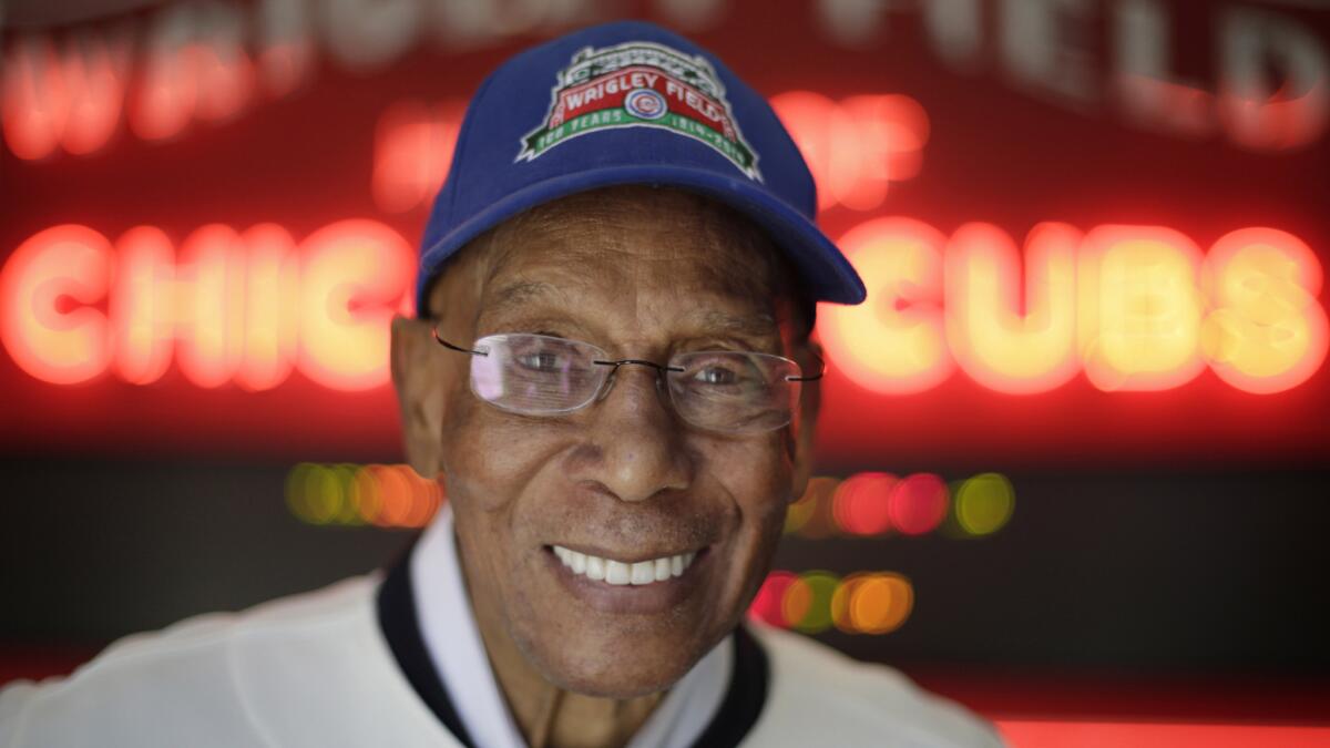 Baseball Hall of Famer Ernie Banks, who hit 512 home runs over a 19-year career with the Chicago Cubs, died on Jan. 23, 2015, at the age of 83.