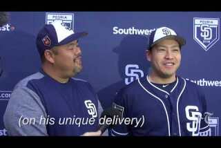 Kazuhisa Makita on joining the Padres and his unique delivery