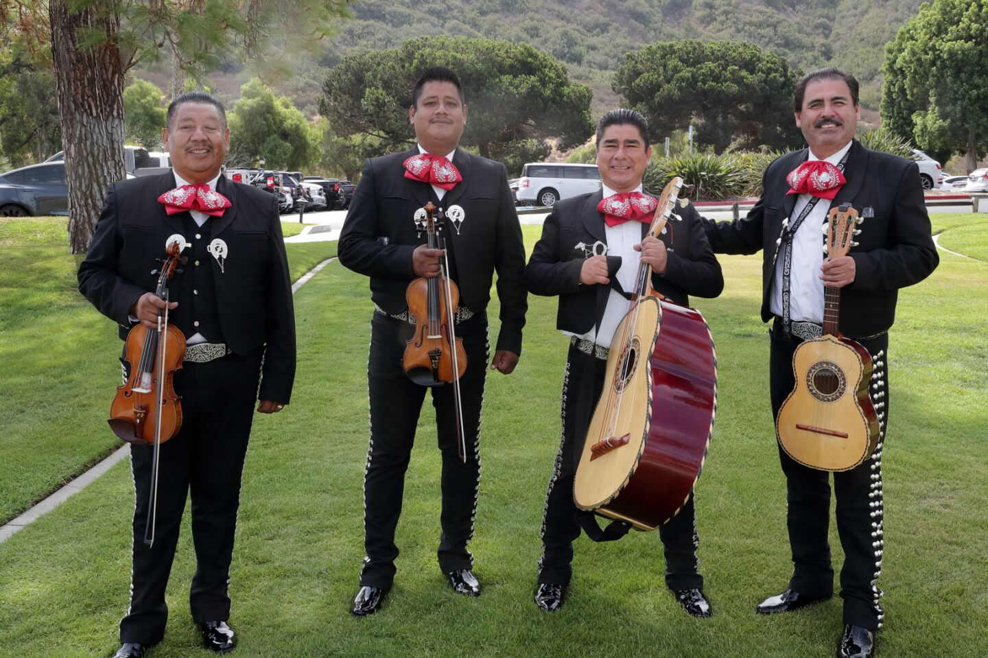 Mariachi Del Mar was on hand to entertain during check-in