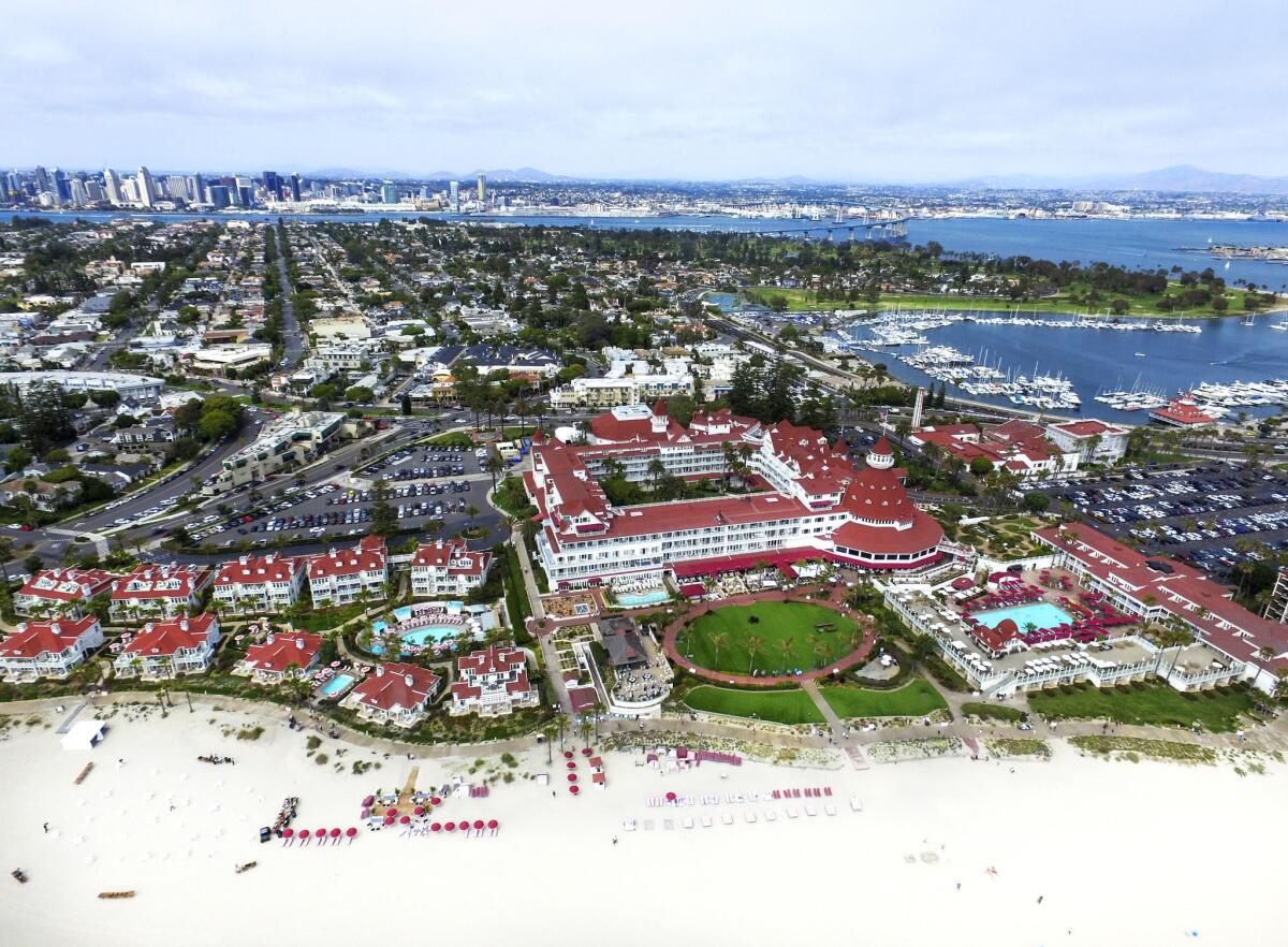 San Diego's iconic Hotel de Coronado.