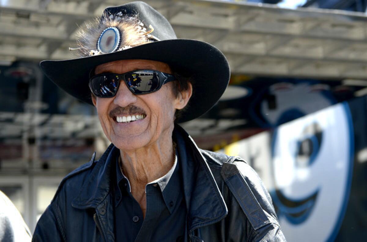 Car owner and seven-time NASCAR champion Richard Petty, 76, has said he'd be willing to race Danica Patrick.