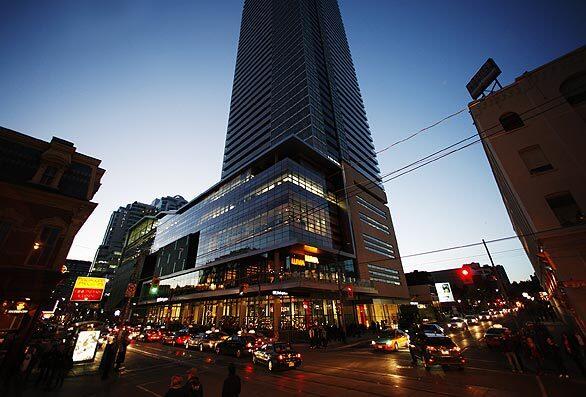 TIFF Bell Lightbox is a new film screening and exhibition hall in downtown Toronto. It opened to the public Sunday, Sept. 12.