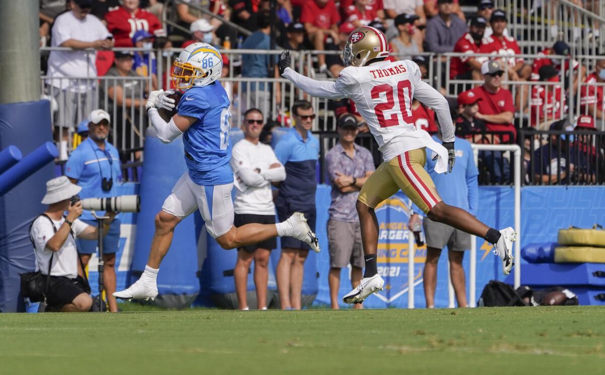 What to watch for in the Chargers-49ers preseason game - Los Angeles Times
