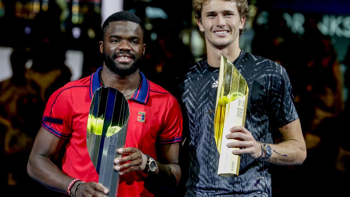 American qualifier Tiafoe to face Zverev in Vienna final after stunning  Sinner, Tennis