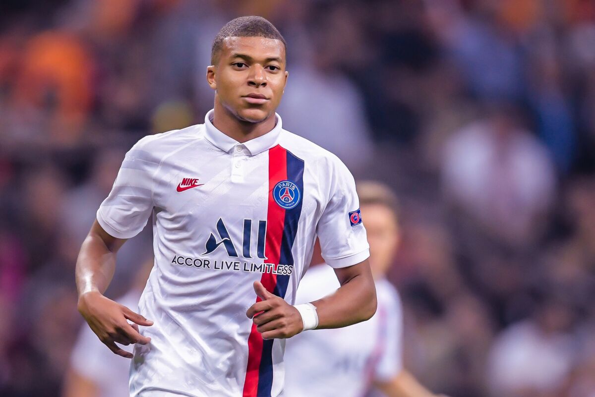 Paris Saint-Germain star Kylian Mbappe only has one goal in his last four matches.