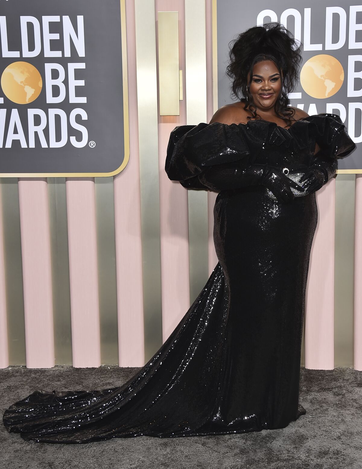 Yes, Nicole Byer dropped F-bomb on Golden Globes red carpet - Los