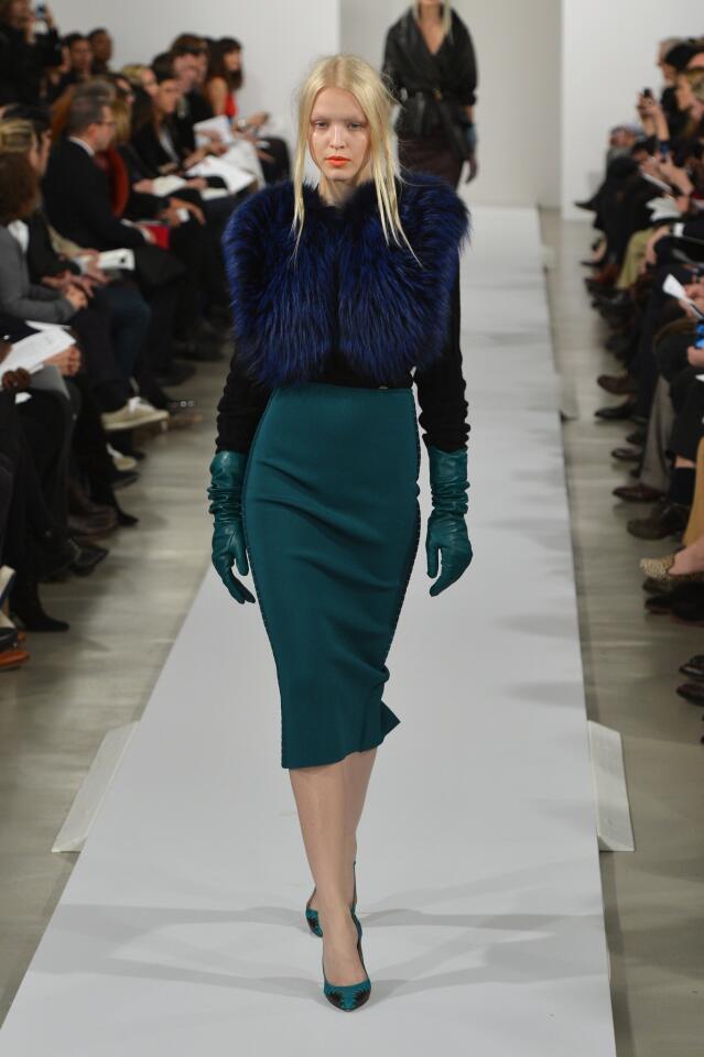 Oscar de la Renta — fall 2013