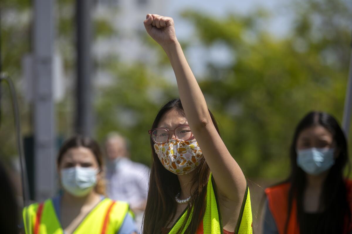 Organizer Millie Liao, 16.