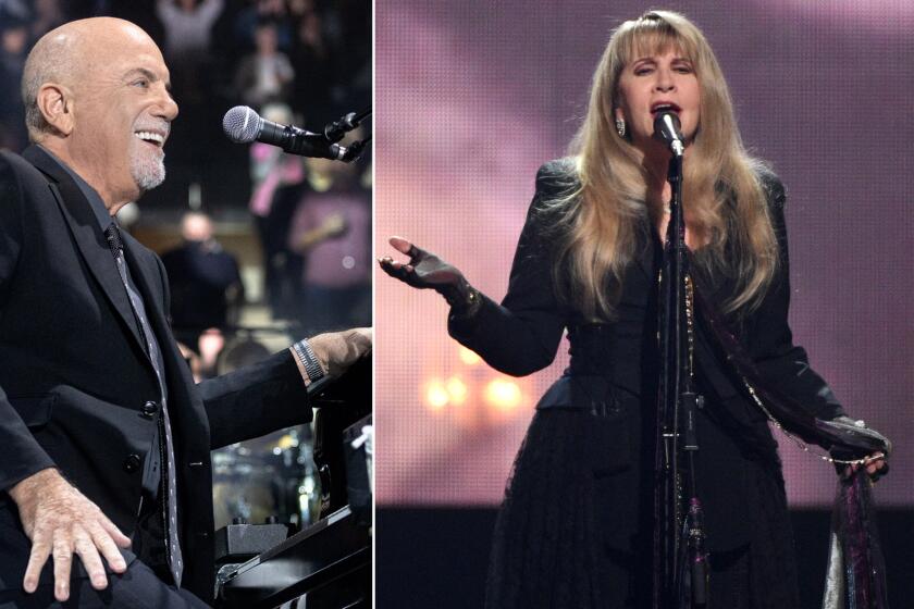 Billy Joel and Stevie Nicks will co-headline a SoFi Stadium show in March 2023.