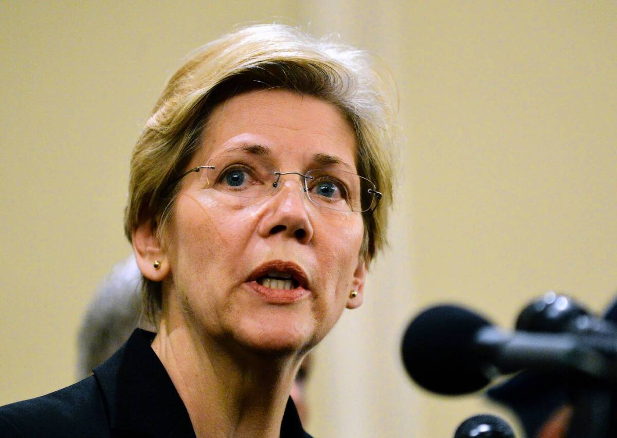 Sen. Elizabeth Warren's tough interrogation of regulators has delighted liberals.