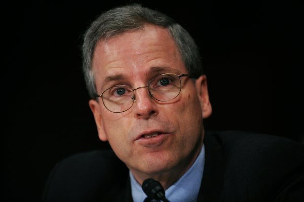 Robert Ford appears before a Senate committee hearing on his nomination to be ambassador to Syria.