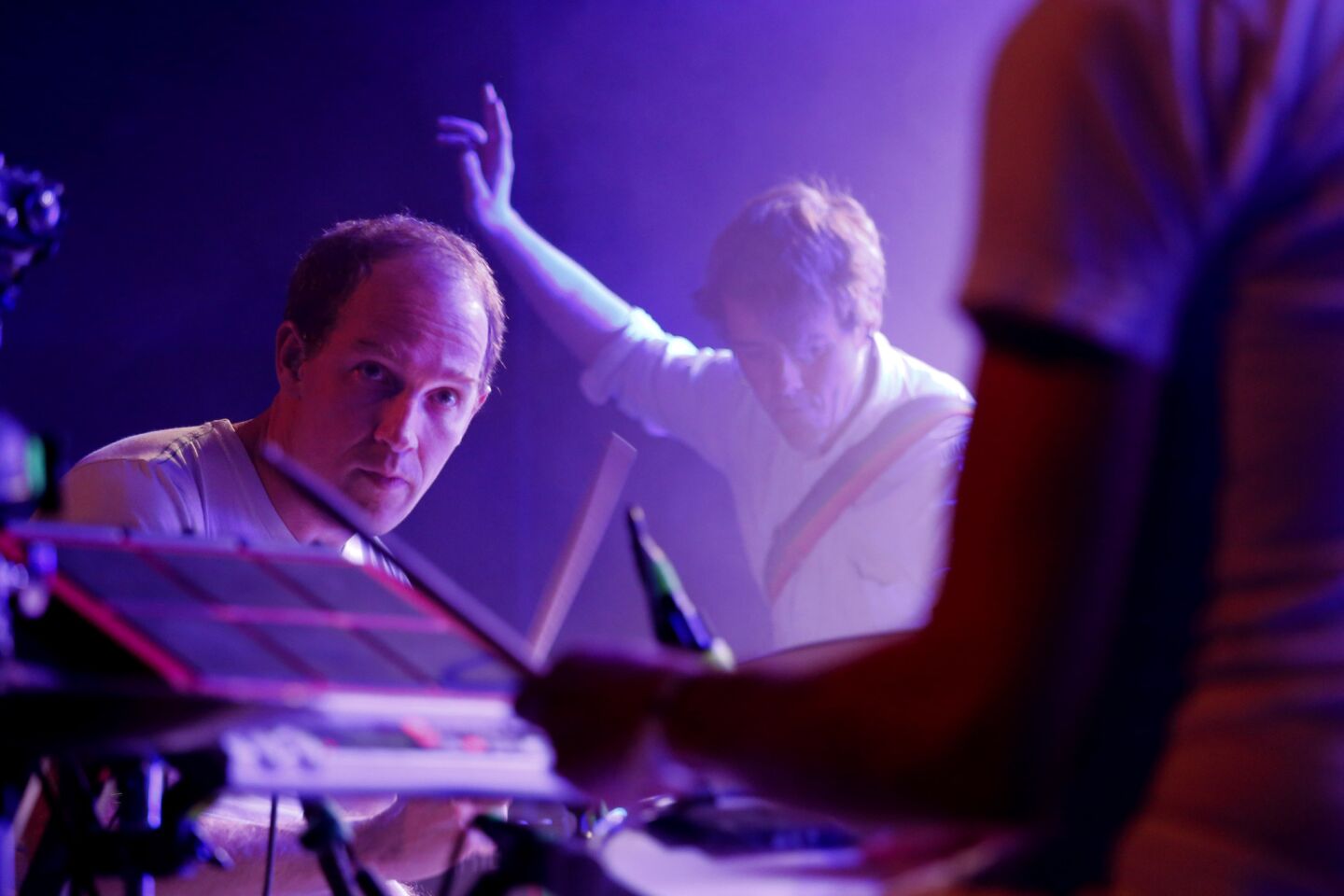 Caribou performs at the Fonda Theater in Hollywood on Feb. 26.