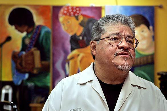 Luis Rodriguez, author of "Always Running," a memoir about his gang years, is against the gang injunction that covers roughly 10 square miles of Sylmar and San Fernando. "The way this thing is set up," he said, "if the gang doesnt get you, the police will."