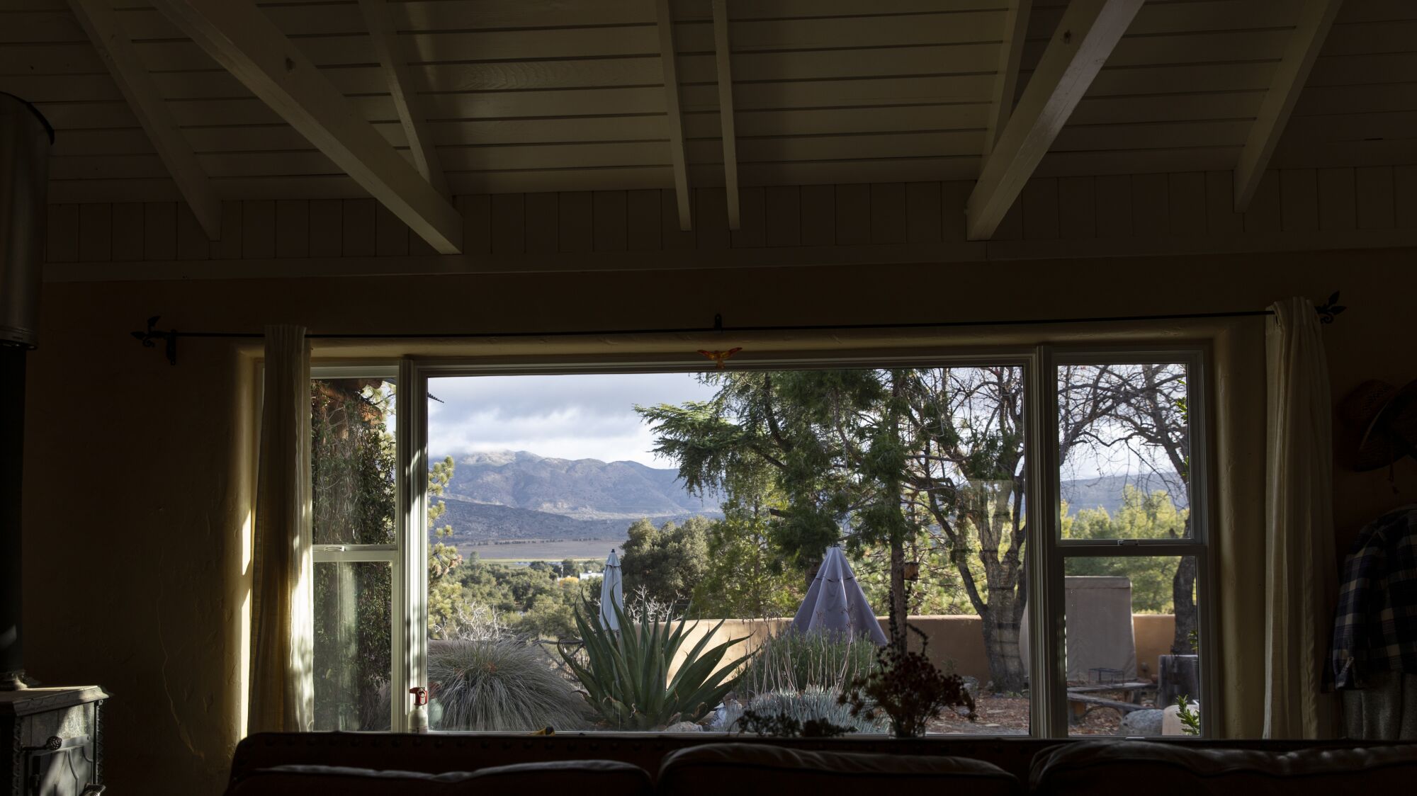 The view from Laurie Roberts, and Lane McClellan's living room