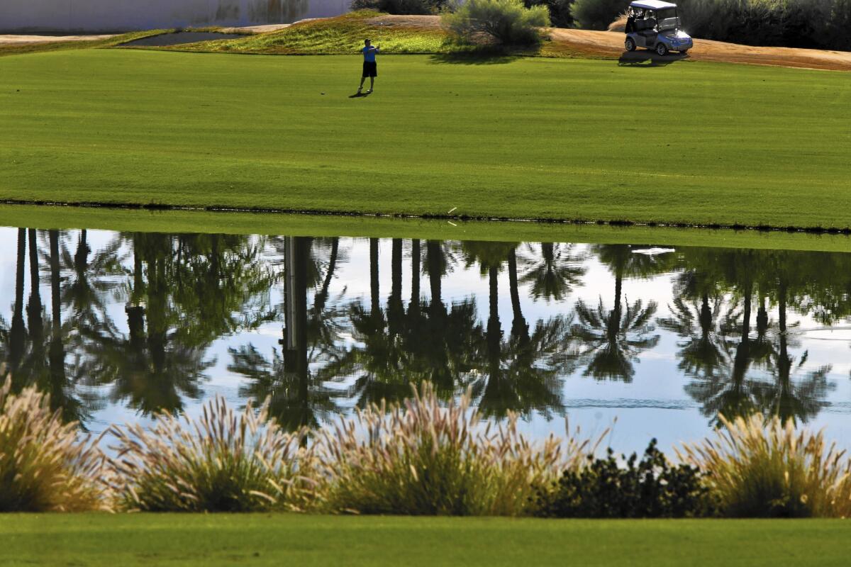 Golf courses in the Coachella Valley will not have to report their water usage, meaning compliance is largely on the honor system.