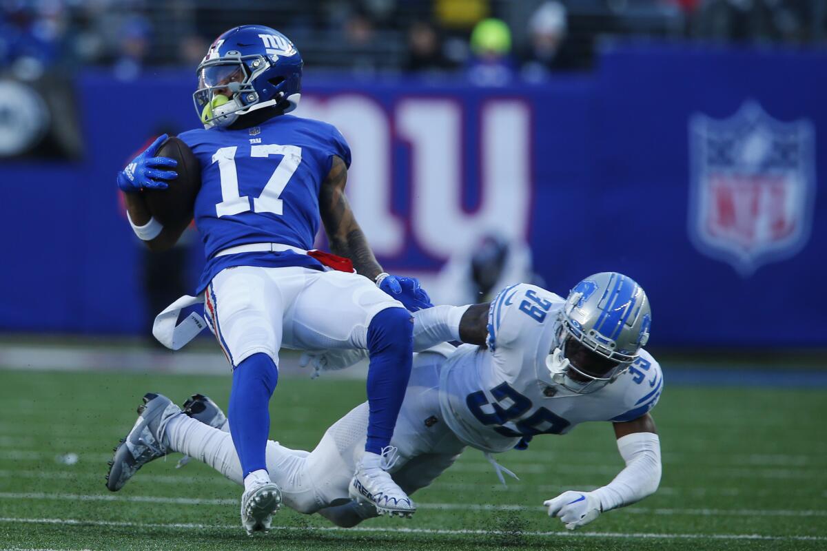 Giants have issues at wide receiver going into the season - The San Diego  Union-Tribune