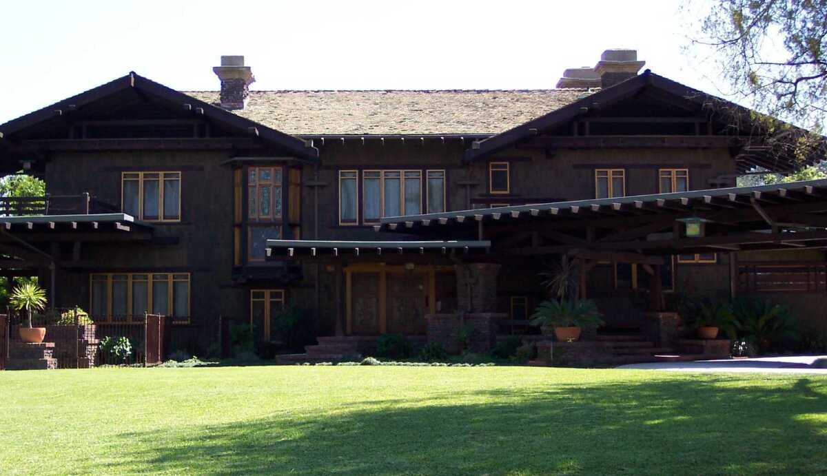 The Blacker House will be among the homes featured on a walking tour of the Hillcrest neighborhood on Dec. 30. Note: It is an exterior tour only.