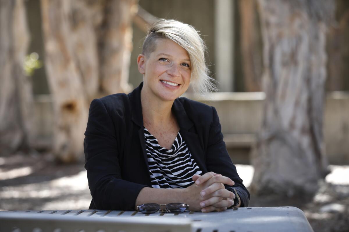 Janna Dickenson is a licensed psychologist who heads UC San Diego's Sexual Well-being and Gender Lab.