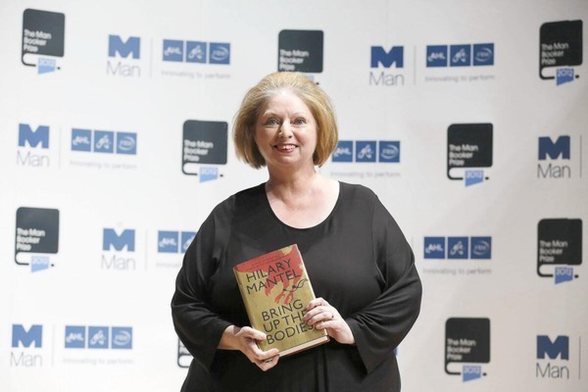 British author Hilary Mantel won her second Booker Prize.